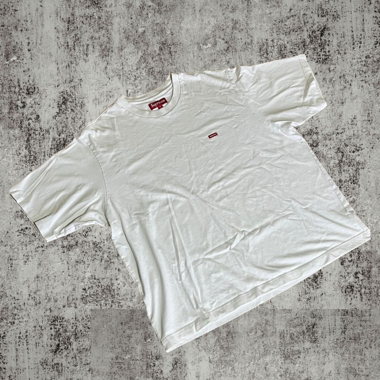 Supreme Tシャツ XL ホワイト ワンポイントロゴ - メルカリ