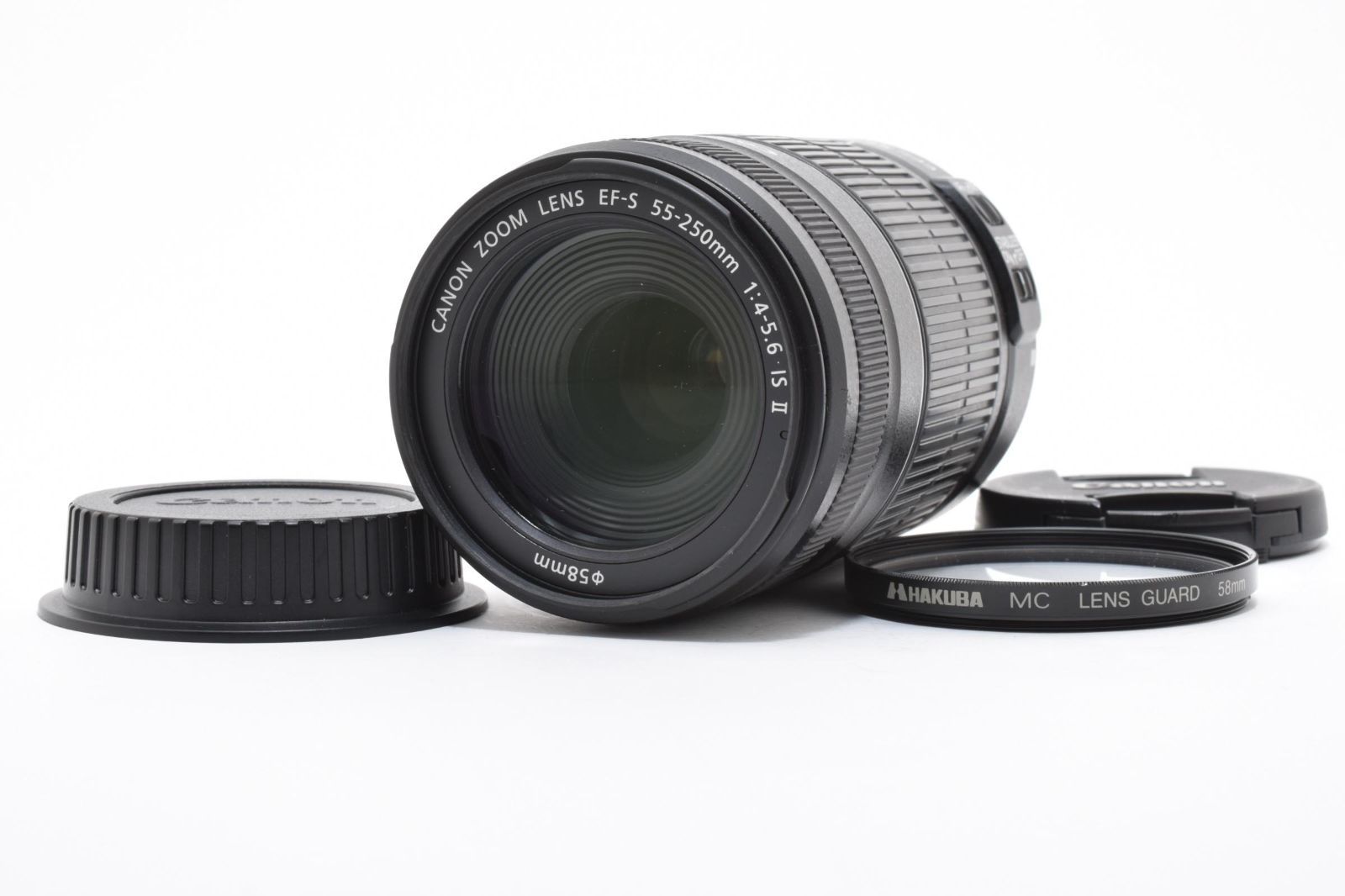 美品・完動品】Canon EF-S 55-250mm F4-5.6 IS II 望遠レンズ 手振れ 