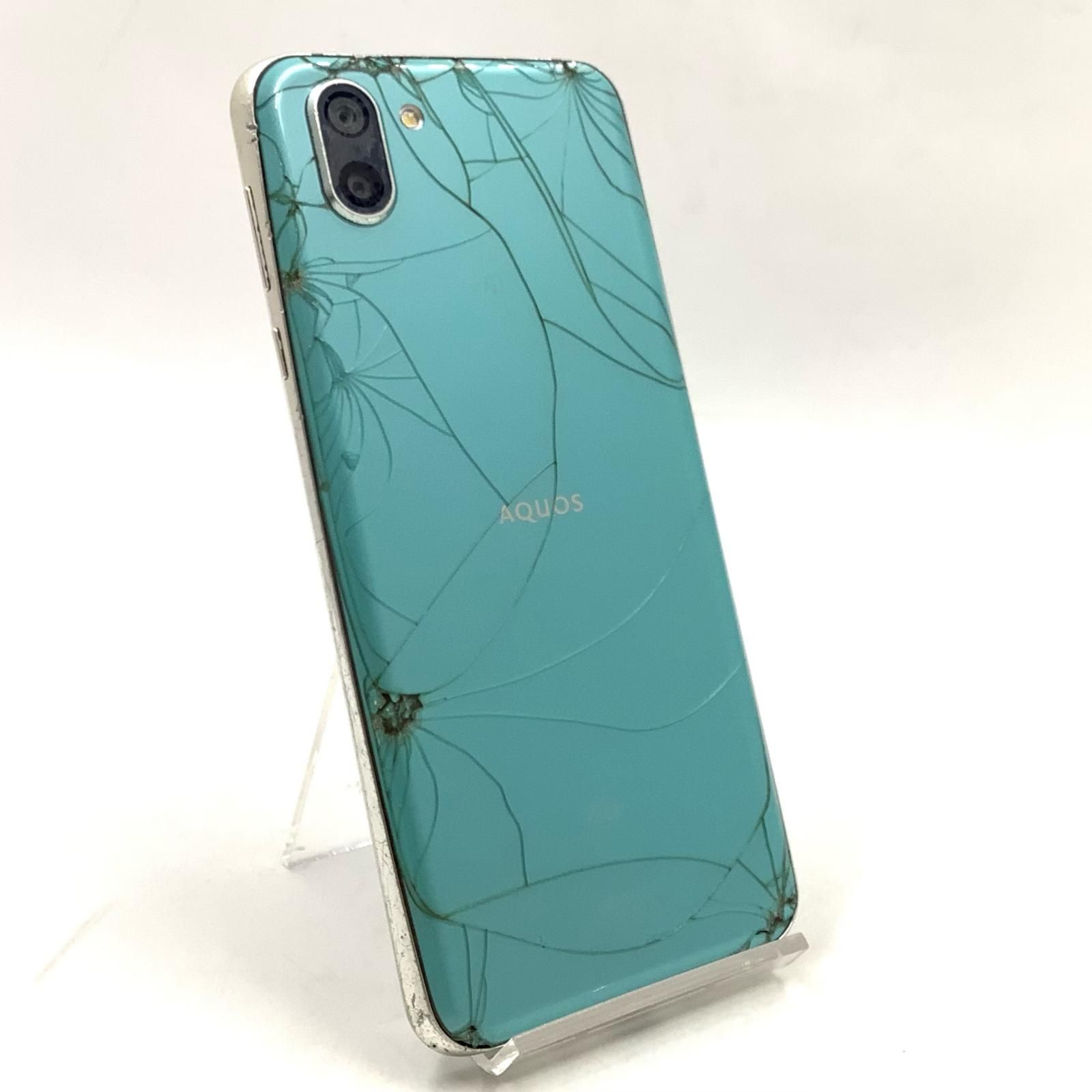 超美品 SHV42 アクアマリン AQUOS - 超美品 SHV42 アクアマリン 本体