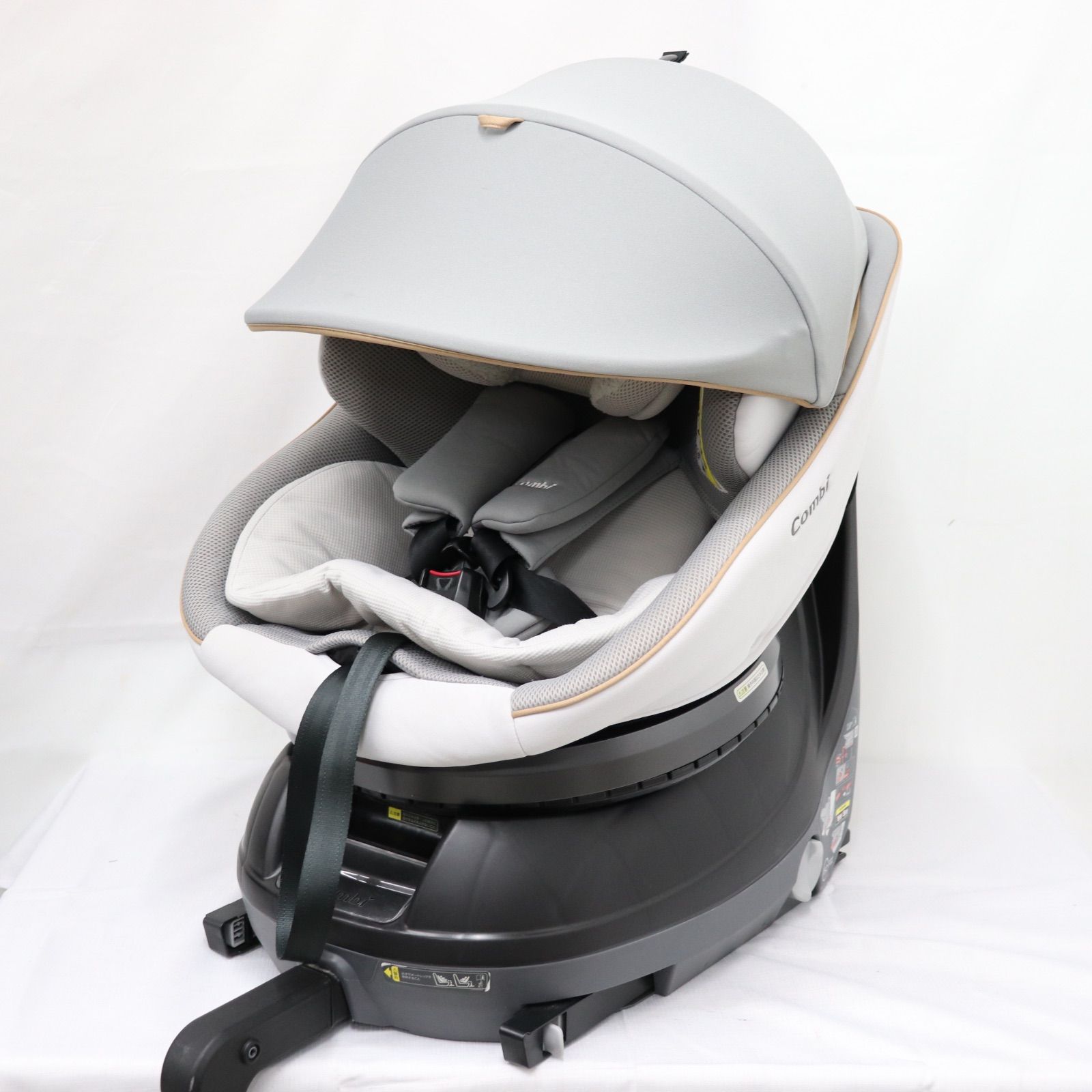 クルムーヴ スマート ISOFIX エッグショック JL-540 グレー 【公式通販】