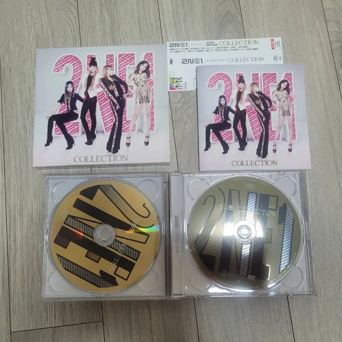 2NE1 コレクション アルバム CD+DVD セット (日本版)-ファッション 