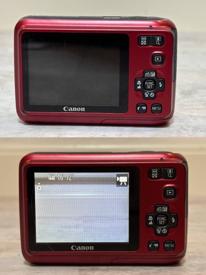 Canon PowerShot A495 デジタルカメラ 赤 【公式通販】