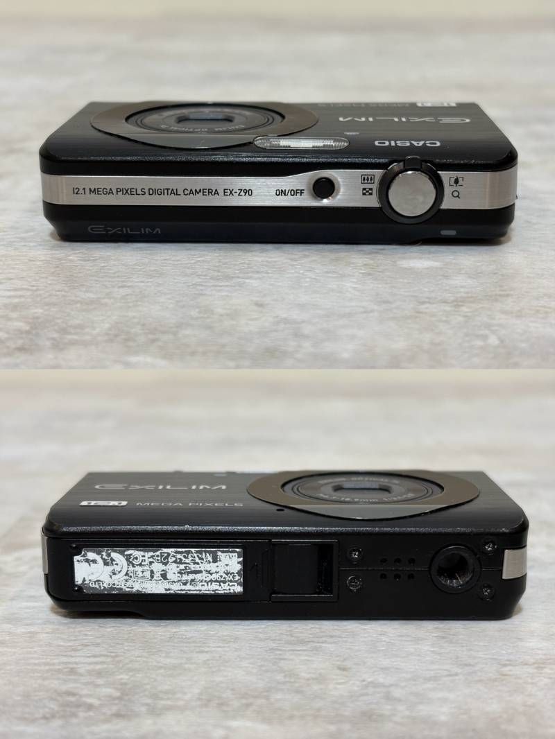 撮影OK】CASIO EXILIM EX-Z90 ブラック カシオ EXILIM ZOOM EX-Z90