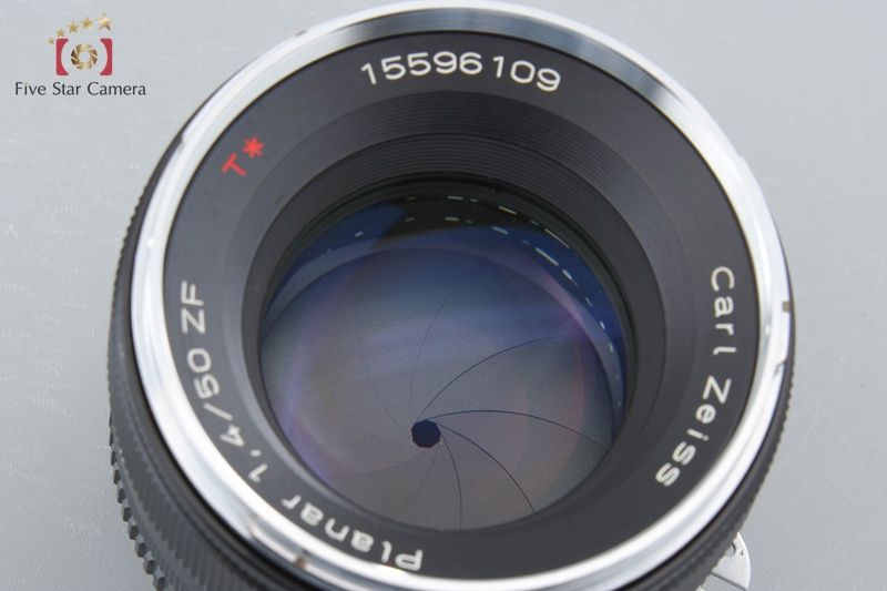 中古】Carl Zeiss カールツァイス Planar 50mm f/1.4 ZF T* ニコン用 