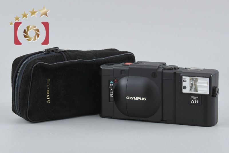 中古】OLYMPUS オリンパス XA ブラック コンパクトフィルムカメラ 