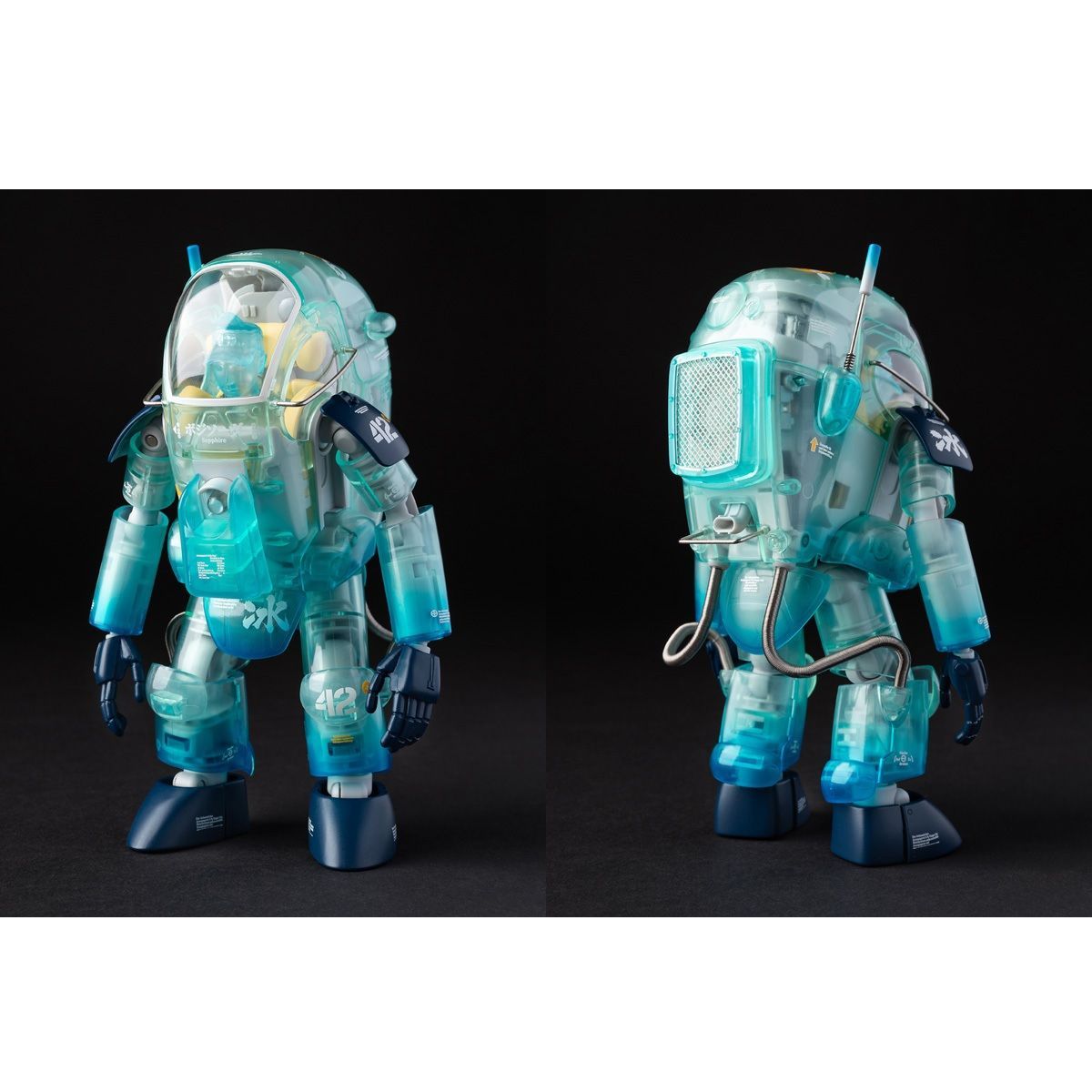 Ma.k. マシーネンクリーガー KM-047 グスタフ 限定版 クリアーブルー