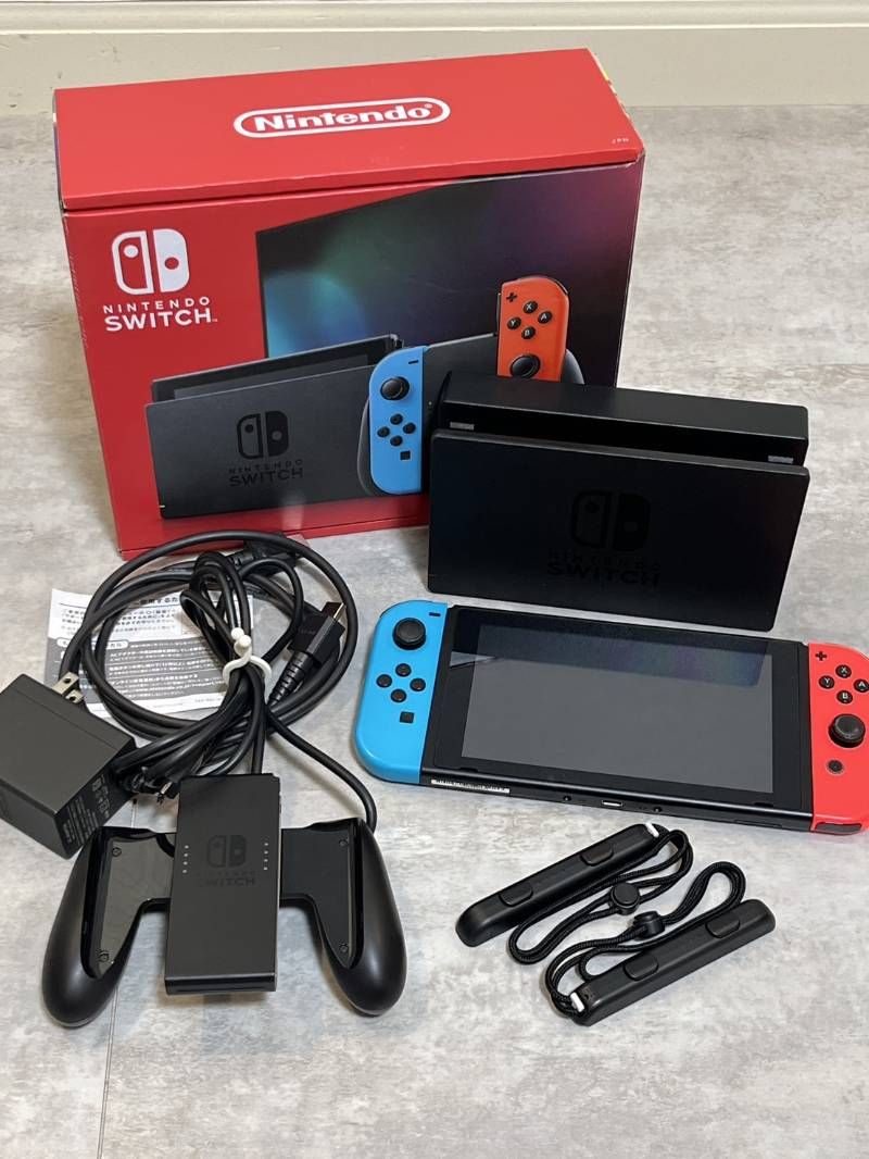 ① Nintendo Switch HAC-001 任天堂 スイッチ 動作確認ok! 初期化済み 