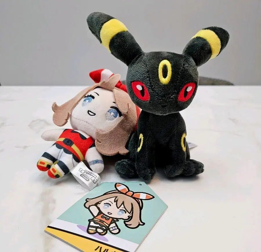 ポケモンセンター ぬいぐるみ 2種 (クラシックブラッキー 桐谷 遥)
