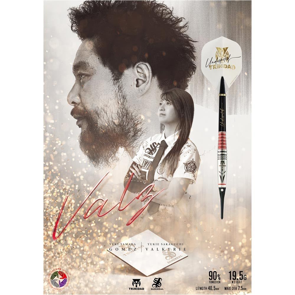 山田勇樹×坂口優希恵コラボモデル ダーツ