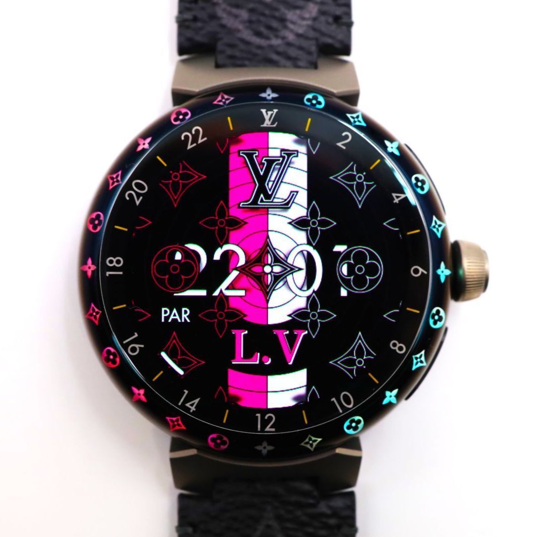 動作保証＆付属品完備】N（新品）ルイヴィトン タンブールホライゾンV3