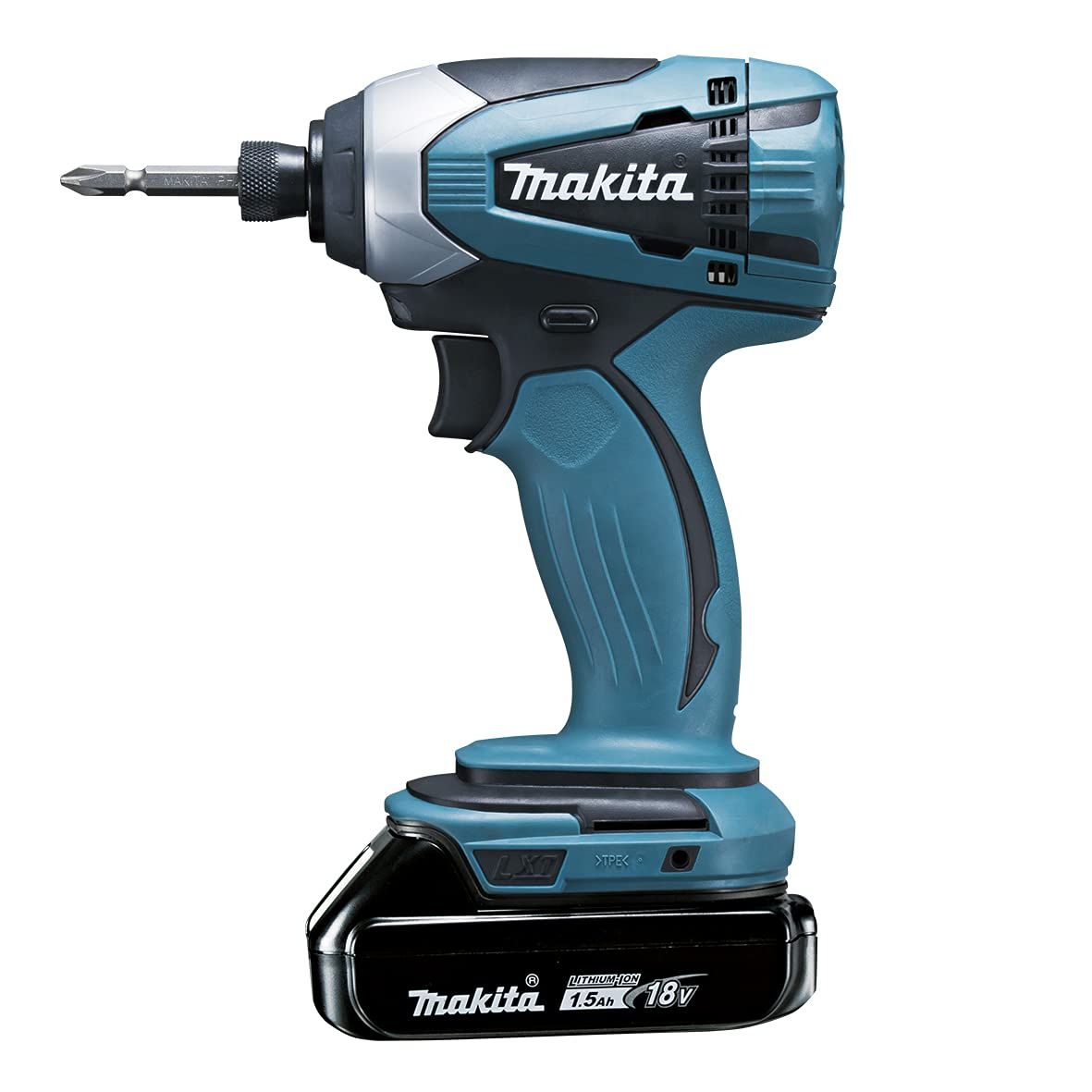マキタ(Makita) 充電式インパクトドライバ 18V1.5Ah バッテリ2本・充電器・ケース付 TD146DSHX