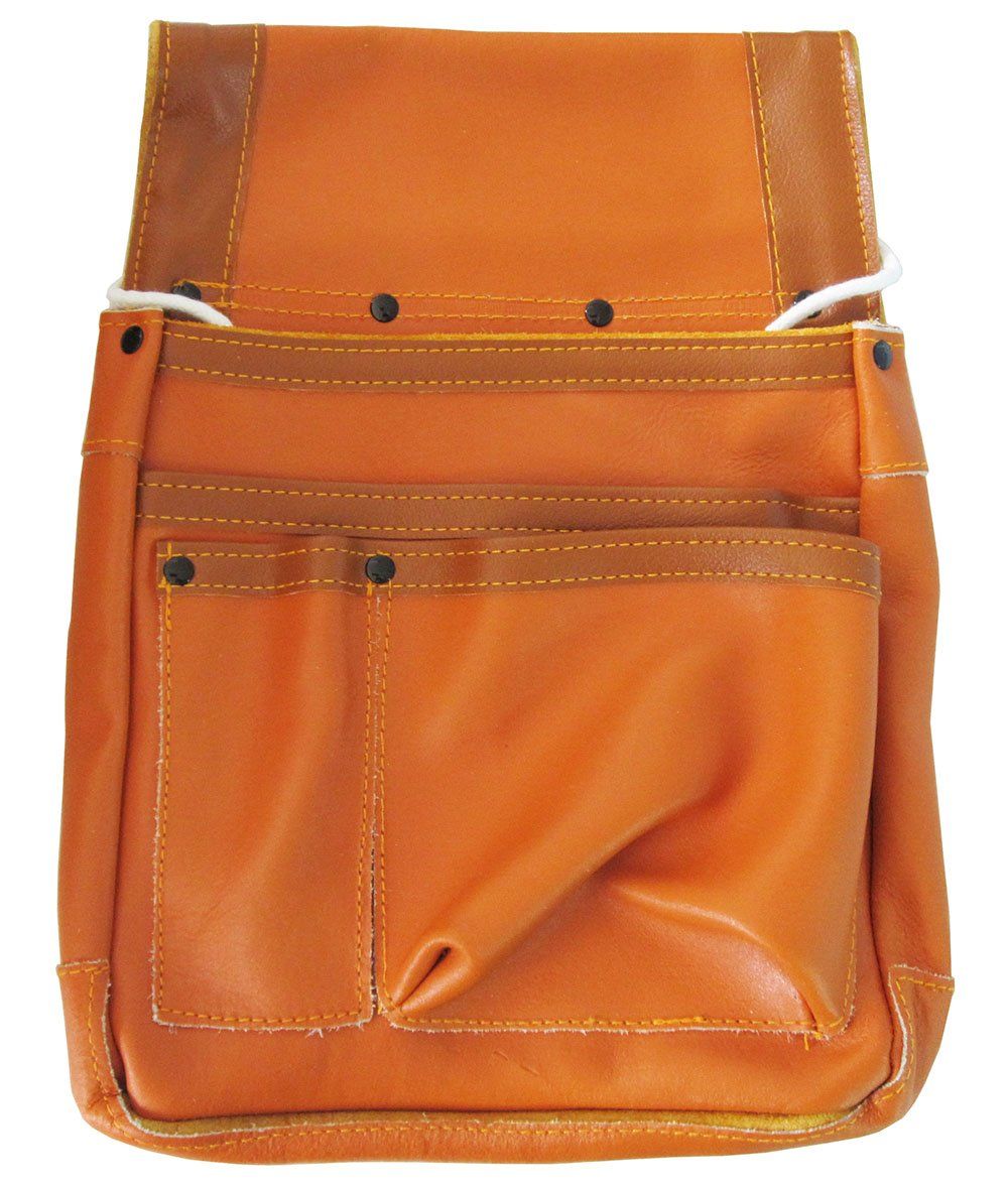 新品 B-STAFF 釘袋エバー革 茶 No.100