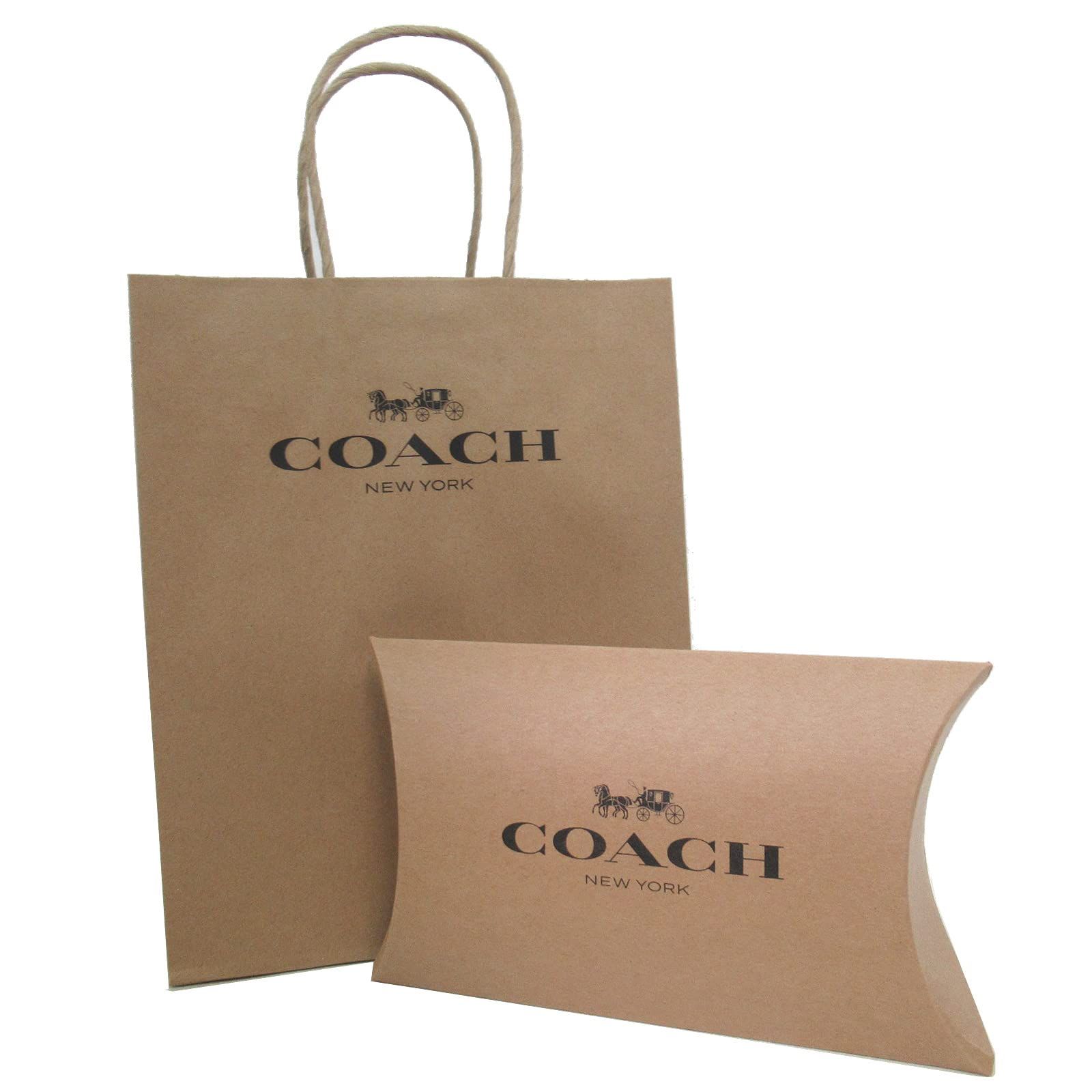 COACH] コーチ 「紙袋 (Sサイズ)+ギフトBOX」の2点セット プレゼント 