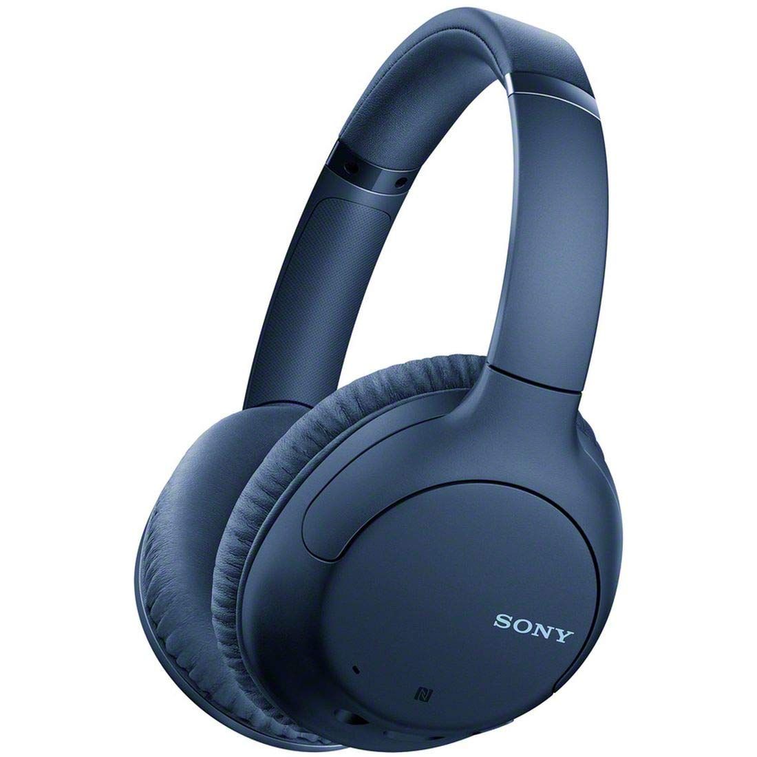 ソニー ワイヤレスノイズキャンセリングヘッドホン WH-CH710N : Bluetooth対応 最大35時間連続再生 マイク付き 2020年モデル ブルー WH-CH710N L [ブルー] [単品]