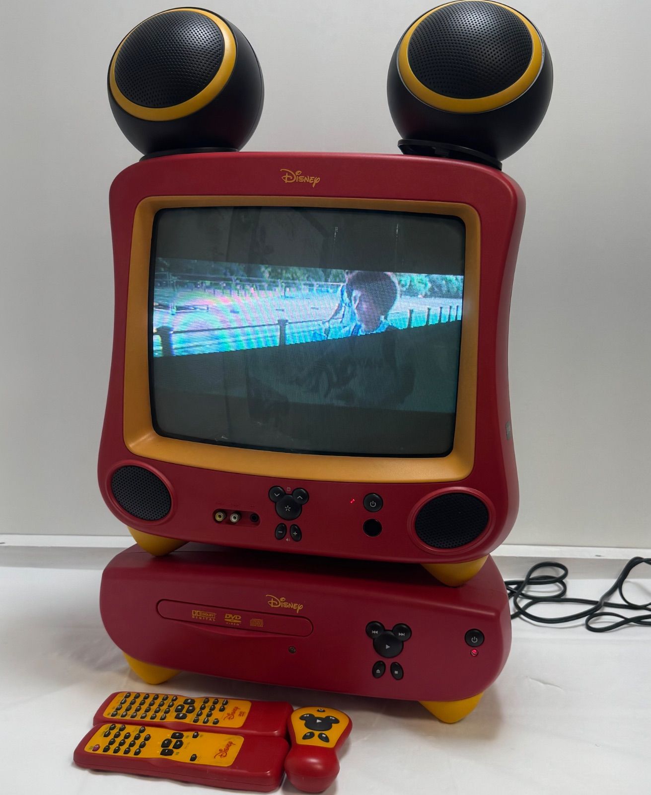 Disney テレビ ミッキーマウス 14型 ブラウン管 - メルカリ