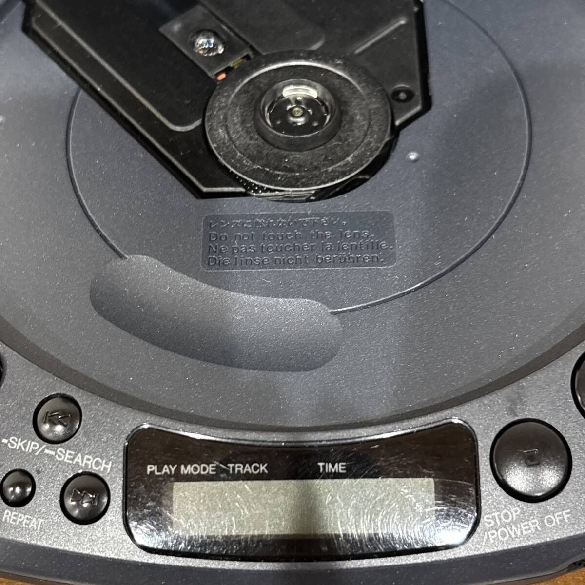 ジャンク扱い Panasonic ポータブル CDプレーヤー SL-S330 通電確認
