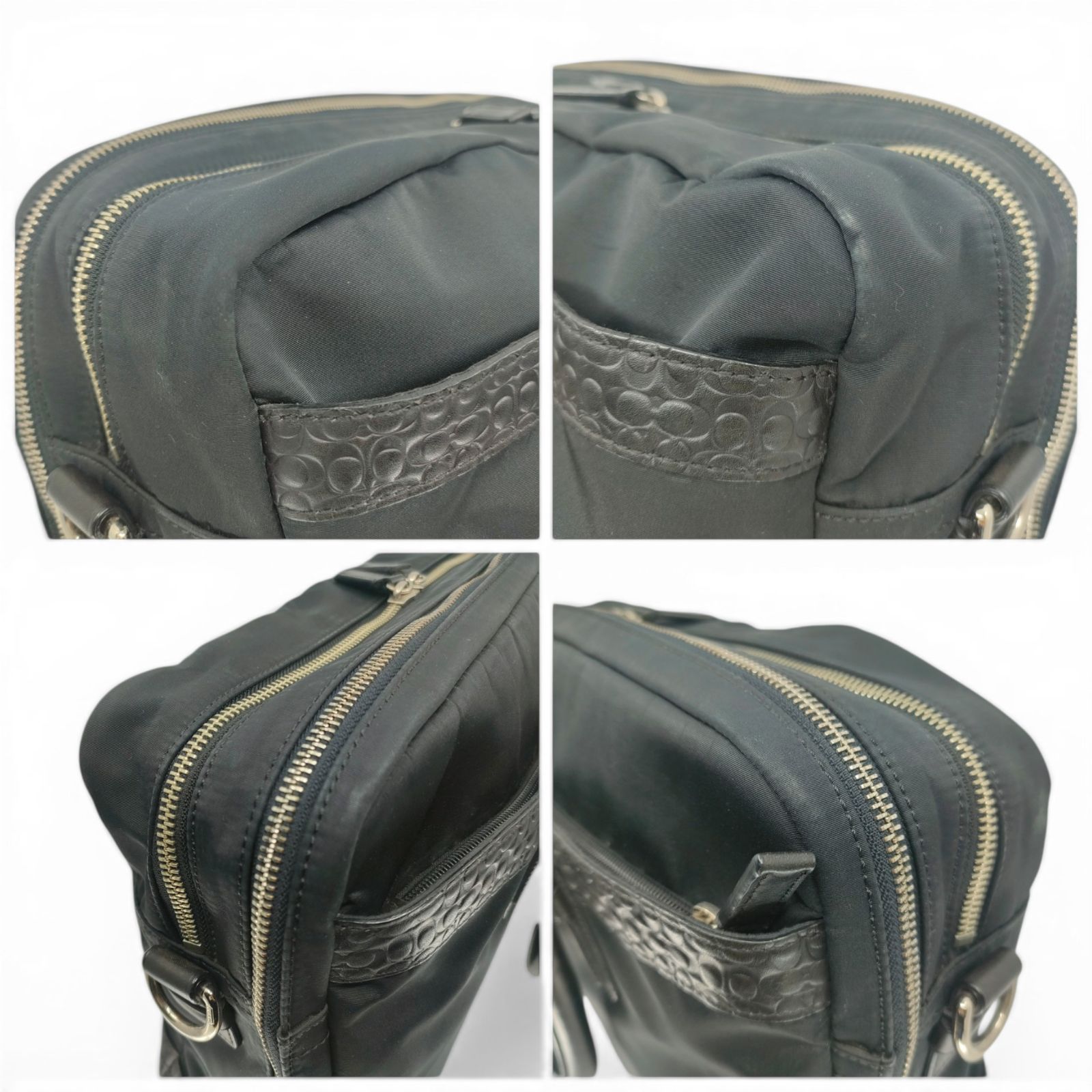 COACH コーチ 2way ビジネスバッグ ハンドバッグ PCケース ショルダー