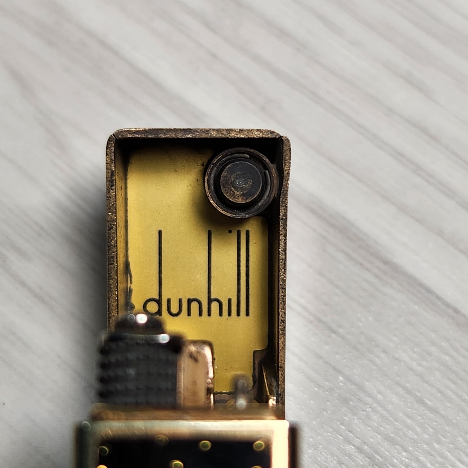 希少モデル dunhill ダンヒル ガスライター ローラー式 ブラック 希少モデル dunhill ダンヒル ガスライター ローラー式 ブラック