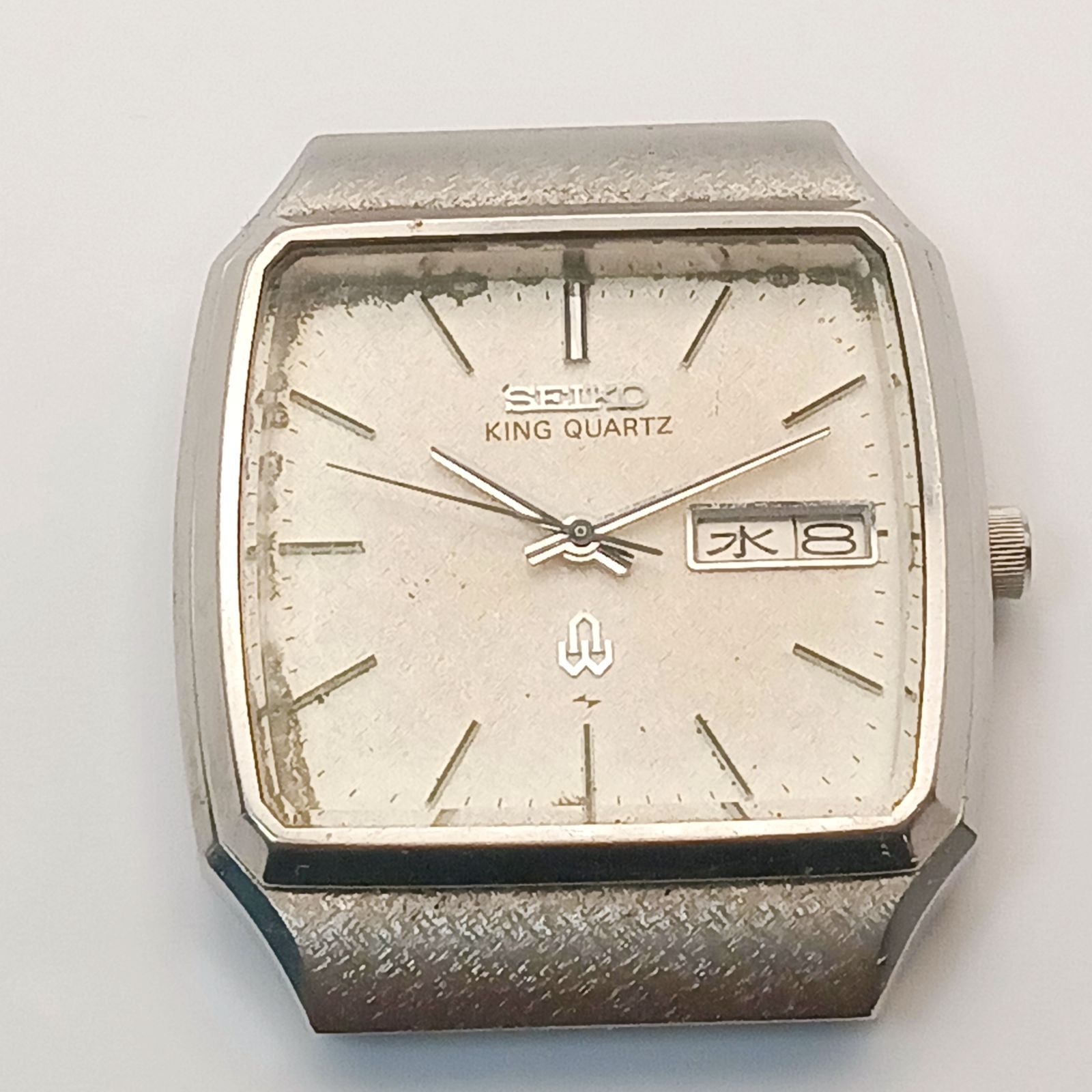稼働 良品】0408-1 SEIKO KING QUARTZ セイコー キングクォーツ 5856 
