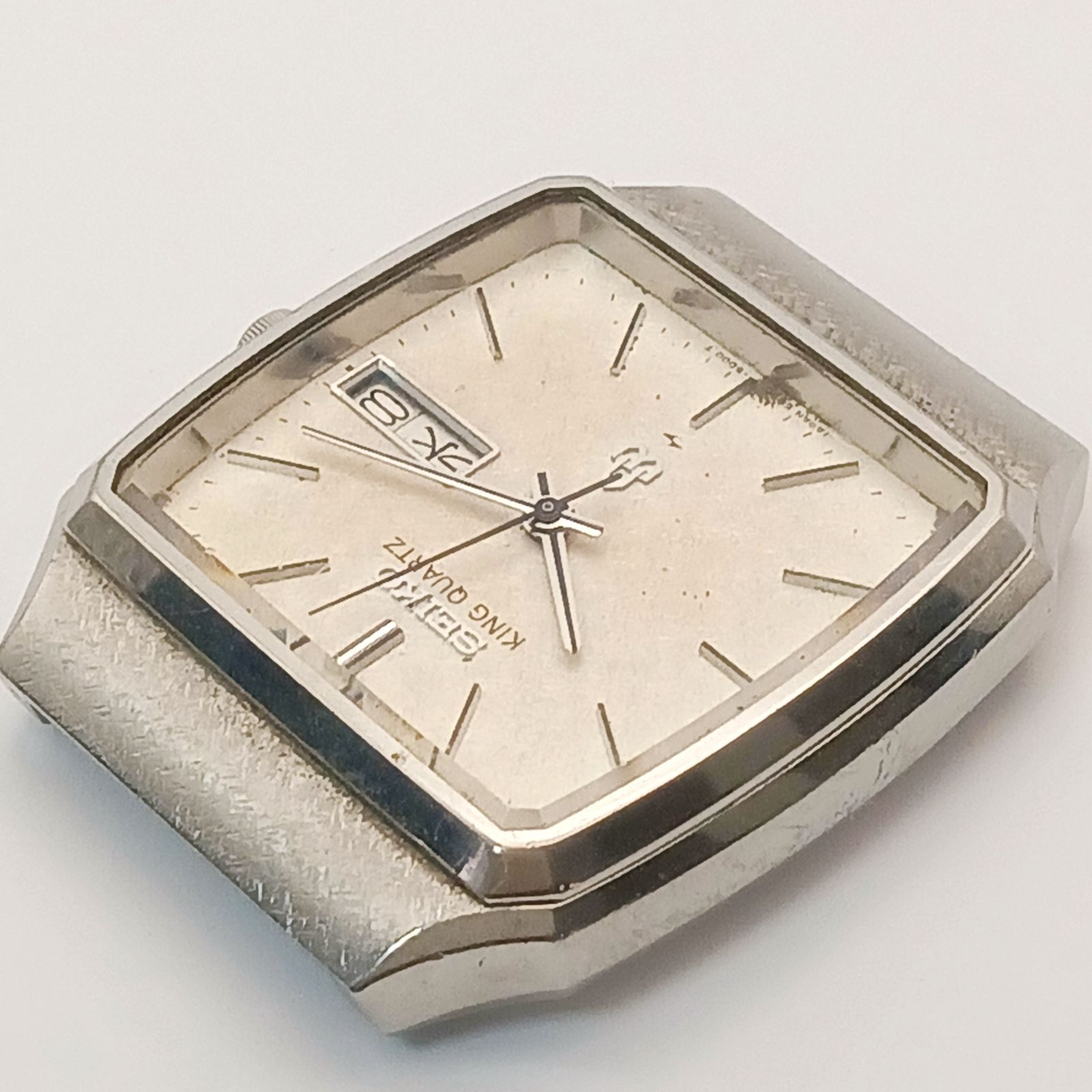 稼働 良品】0408-1 SEIKO KING QUARTZ セイコー キングクォーツ 5856 
