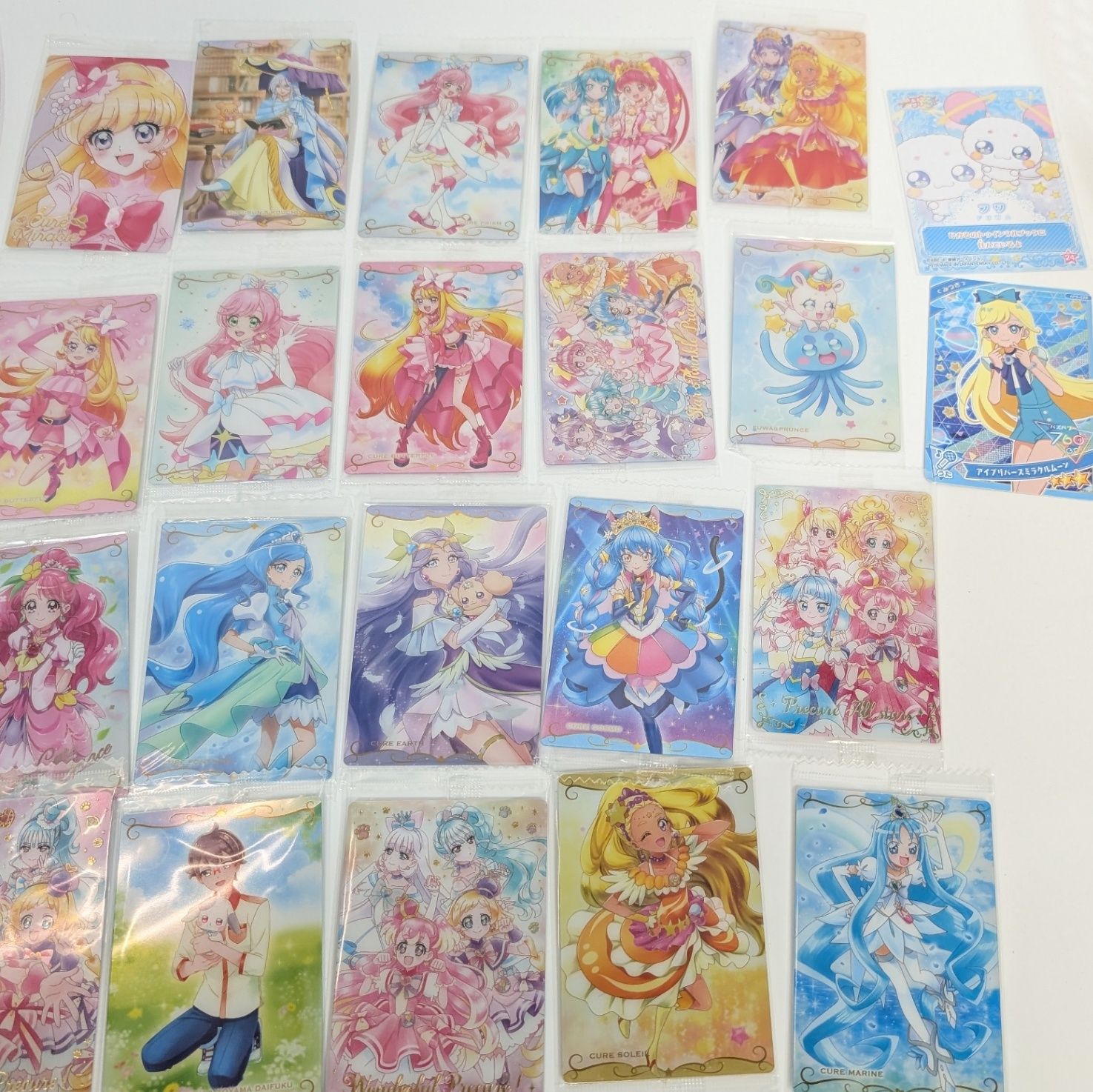 プリキュア ウエハースカード まとめ売り プリキュア ウエハース トレカ 約60枚 ほぼ未開封 プリキュア カード