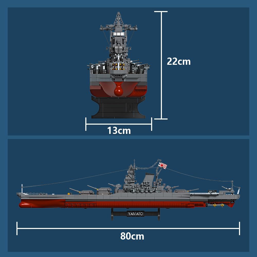 新品 MISINI M7001 1:300 日本の大和戦艦ビルディングブロックセット 新品 MISINI M7001 1:300 日本の大和戦艦ビルディングブロックセット