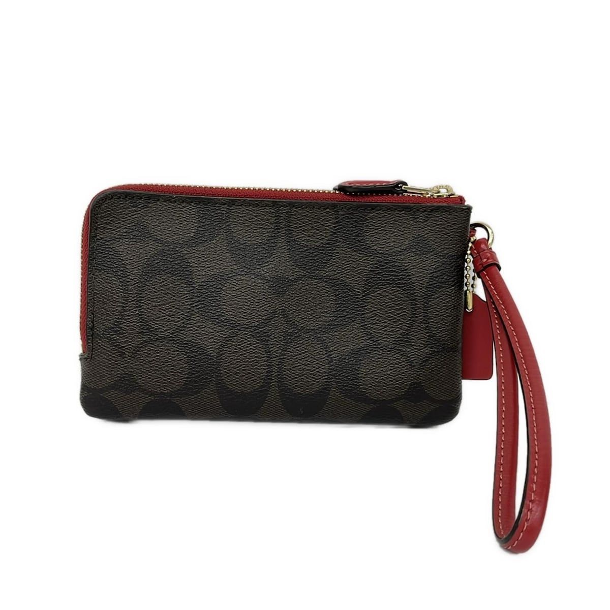COACH(コーチ) リストレット ダブル コーナー ジップ リストレット 