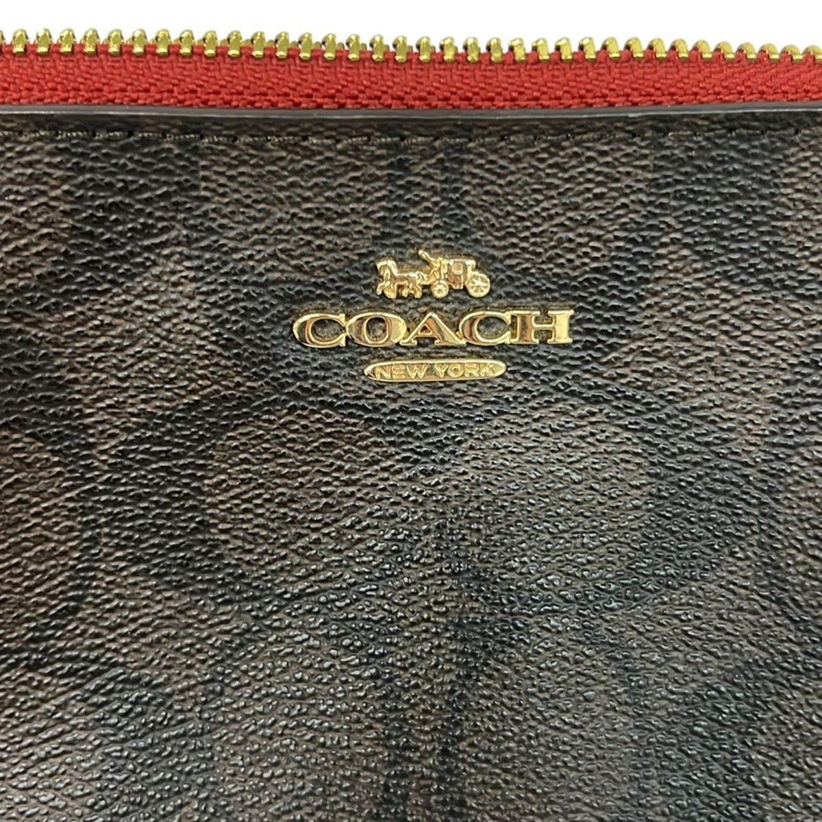 COACH(コーチ) リストレット ダブル コーナー ジップ リストレット 