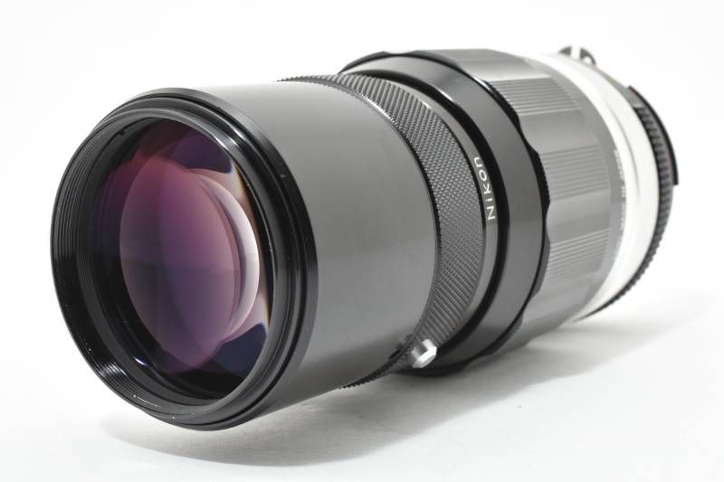 光学極上品Nikon ニコン NIKKOR-Q・C Auto F4 200mm MFレンズ #4085