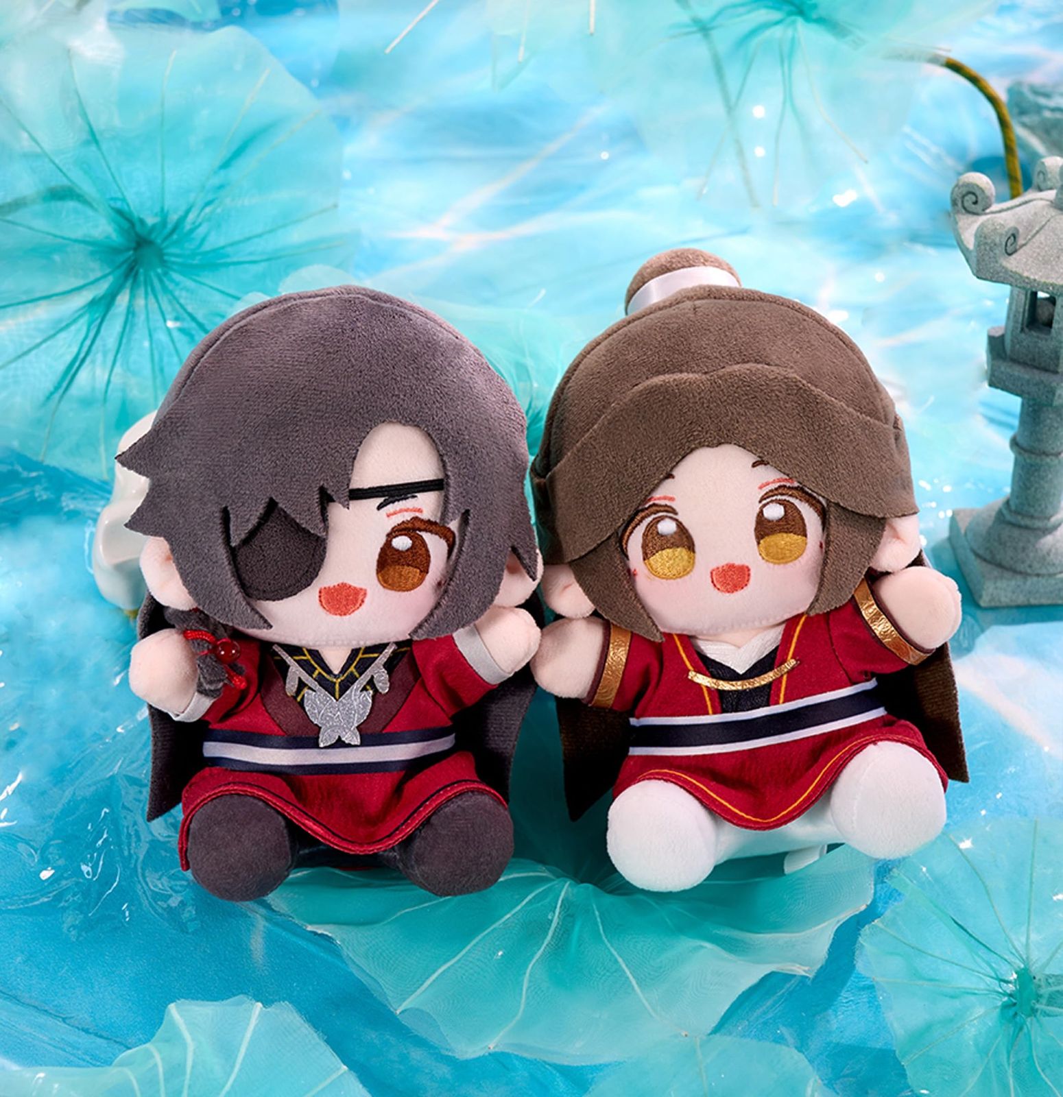 新品 「天官賜福（てんかんしふく）」清漣蓮蓮シリーズ Q-baby 15cmお 