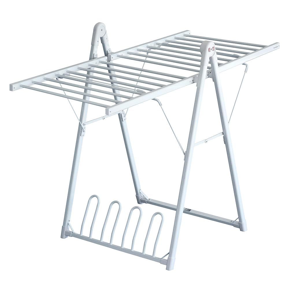 新品 ブラー ドライングヒーターラック braaa DRYING HEATER RACK VBIK001-WH タオル 掛け 乾燥 ヒーター 自立 室内用物干し 物干し台 洗濯物干し スタンド 室内 ステンレス 折りたたみ コンパクト タオルハンガー 部屋干し 8,537円