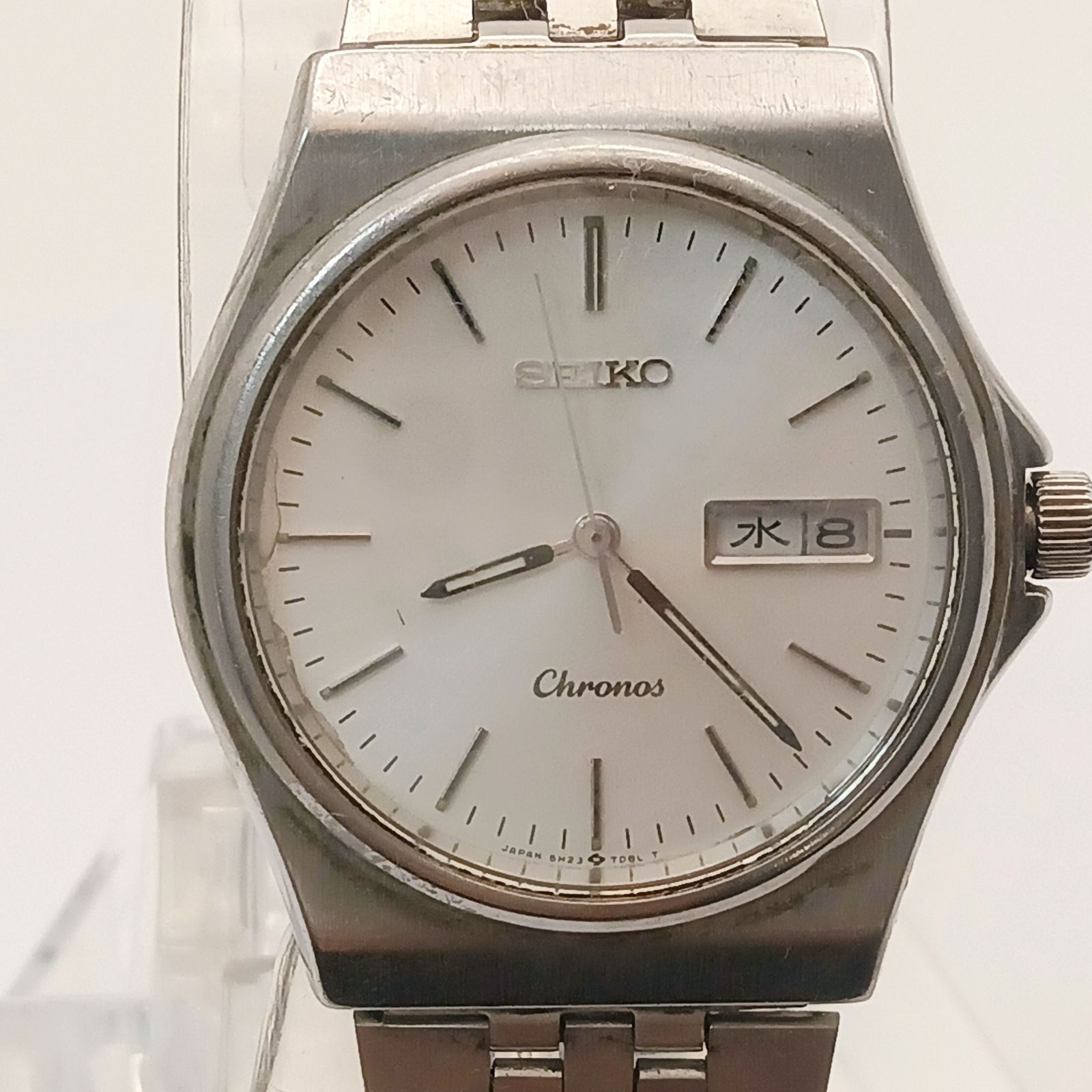 稼働 SEIKO クロノス クオーツ 時計 【公式通販】
