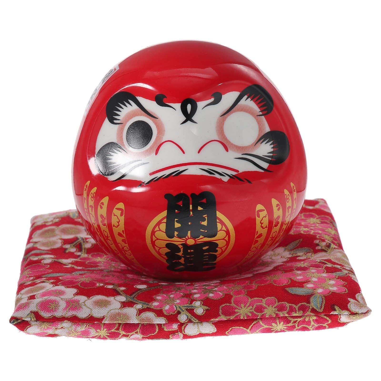 新品 TOYMYTOY だるま 置物 達磨 和風 インテリア セラ だるまモチーフ かわいい 縁起担ぎ プレゼント 伝統工芸品 レッド 4,722円