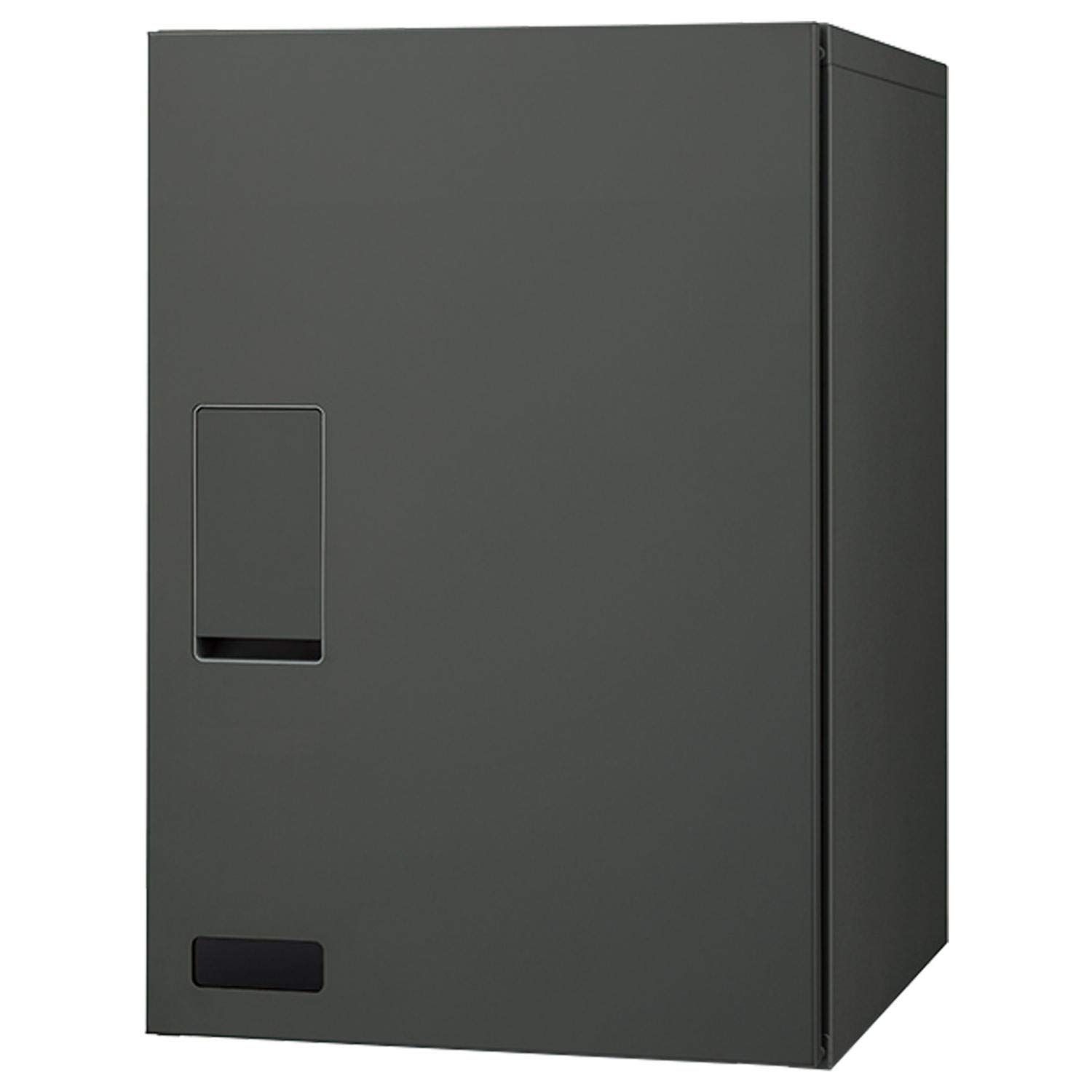 新品 ナスタ(NASTA) 宅配ボックス 壁付タイプ 大型 確認窓付き KS-TLT340-F500-BK 前入前出 プッシュボタン錠 ブラック