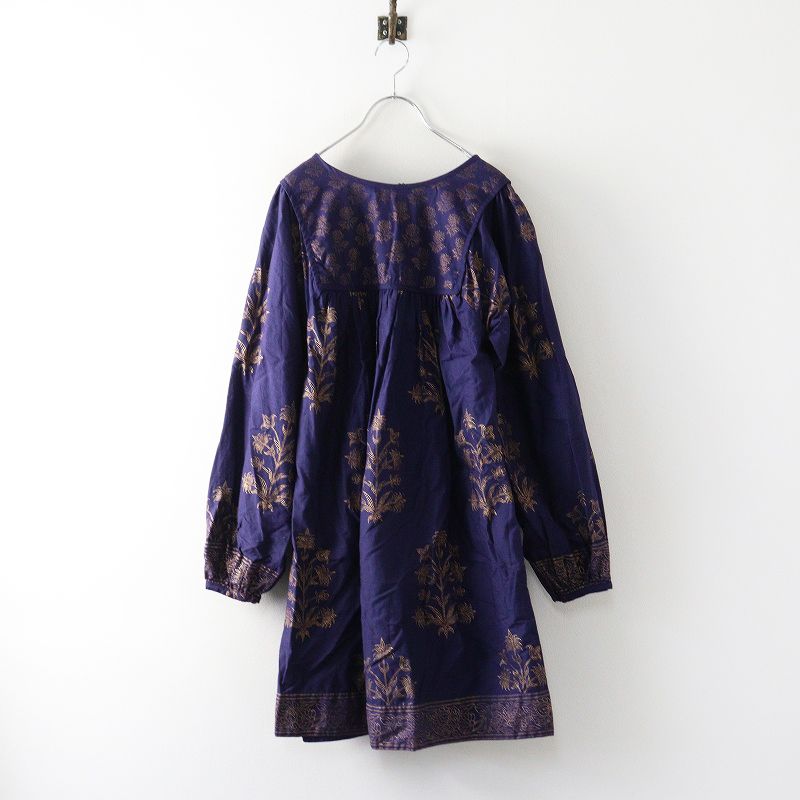 新品▲定価3.1万▲SZ Blockprints /チュニックワンピース▲総柄 新品△定価3.1万△SZ Blockprints /チュニックワンピース△総柄の通販