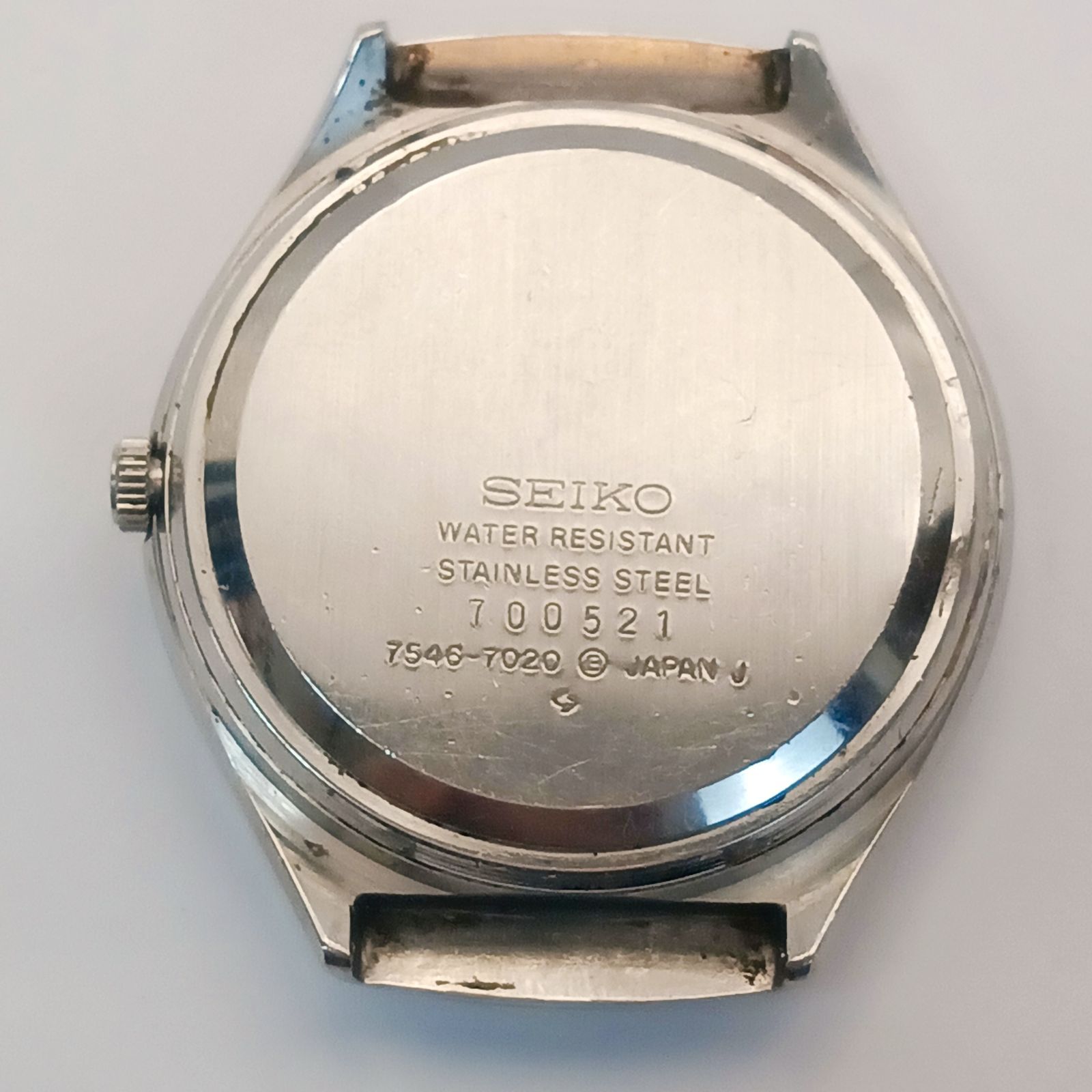 稼働 良品】0408-4 SEIKO TYPEⅡ セイコー タイプ2 メンズ腕時計 7546 