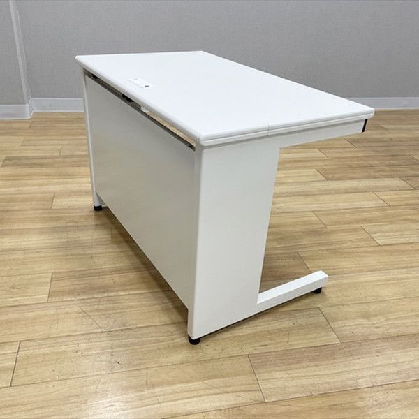 プラス 平デスク フラットライン 引出し付 オフィスデスク W1000 D600 