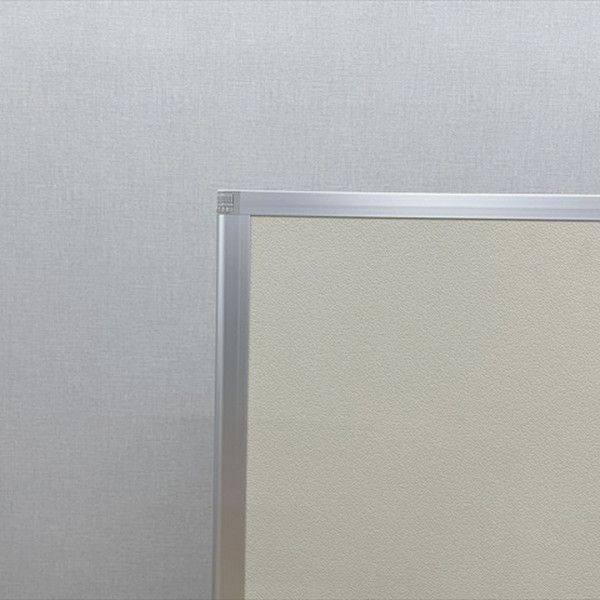 イトーキ 自立パーティション 2連 スクリーンパネルKタイプ キャスター付 折りたたみ可 ベージュ