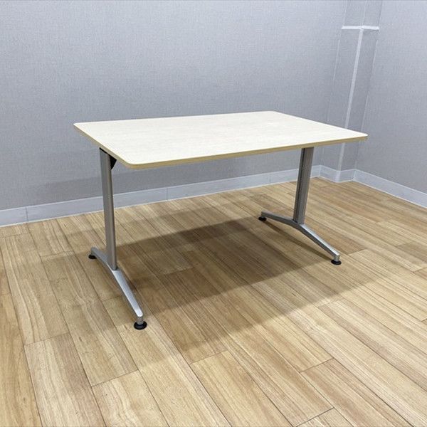 イトーキ ミーティングテーブル 完成品 DE T字脚タイプ W1200 D750 プレーン