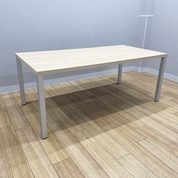 wiesner hager ウィスナーハーガー ミーティングテーブル 完成品 クライアント アルミ脚タイプ W1800 D900 プレーン