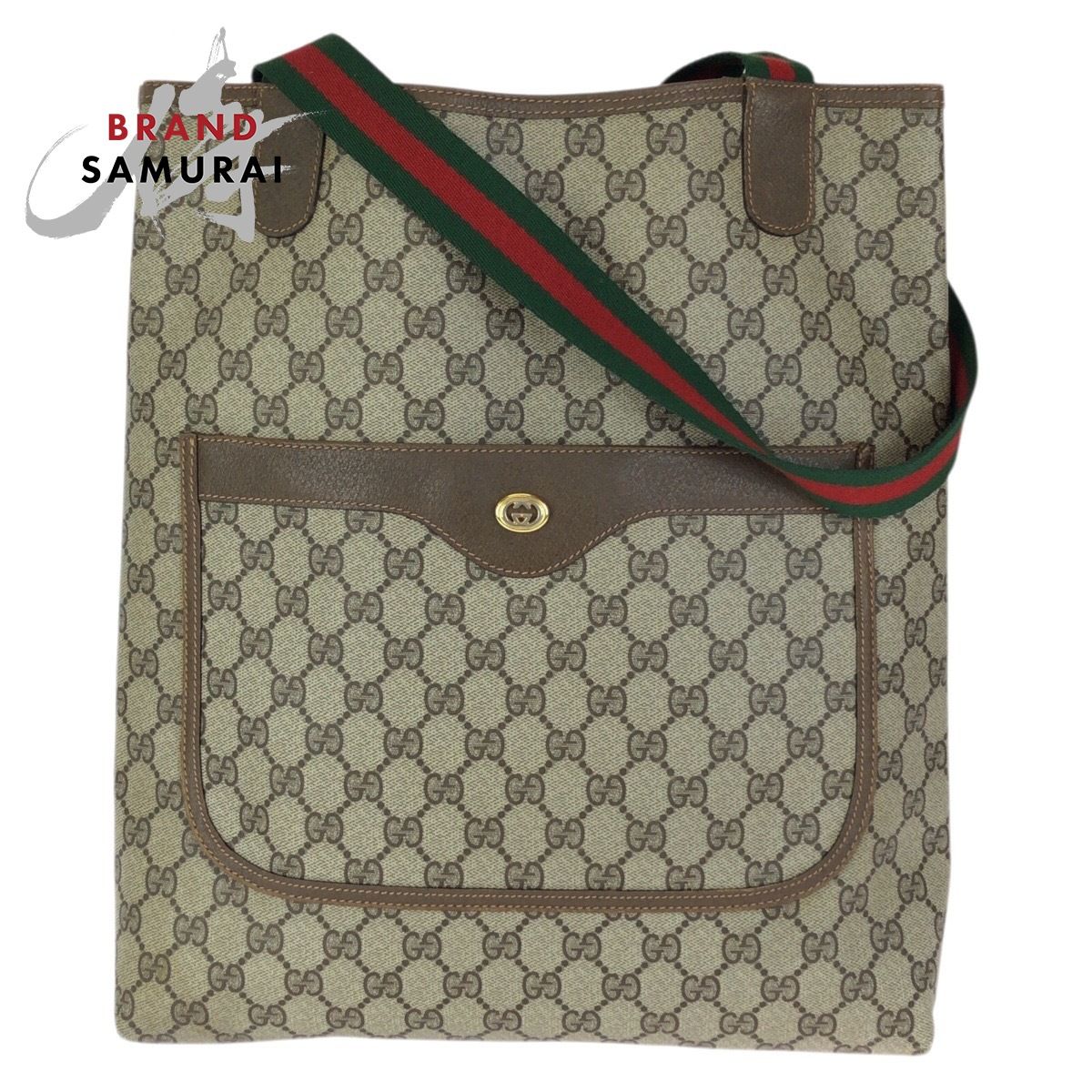 GUCCI グッチ オールドグッチ シェリーライン ベージュ ブラウン GG 