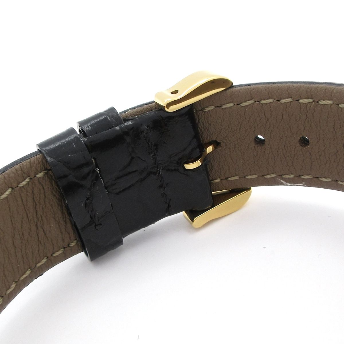 Cartier(カルティエ) 腕時計 マストタンク レディース 925/社外ベルト ボルドー Cartier(カルティエ) 腕時計 マストタンク レディース 925/社外ベルト