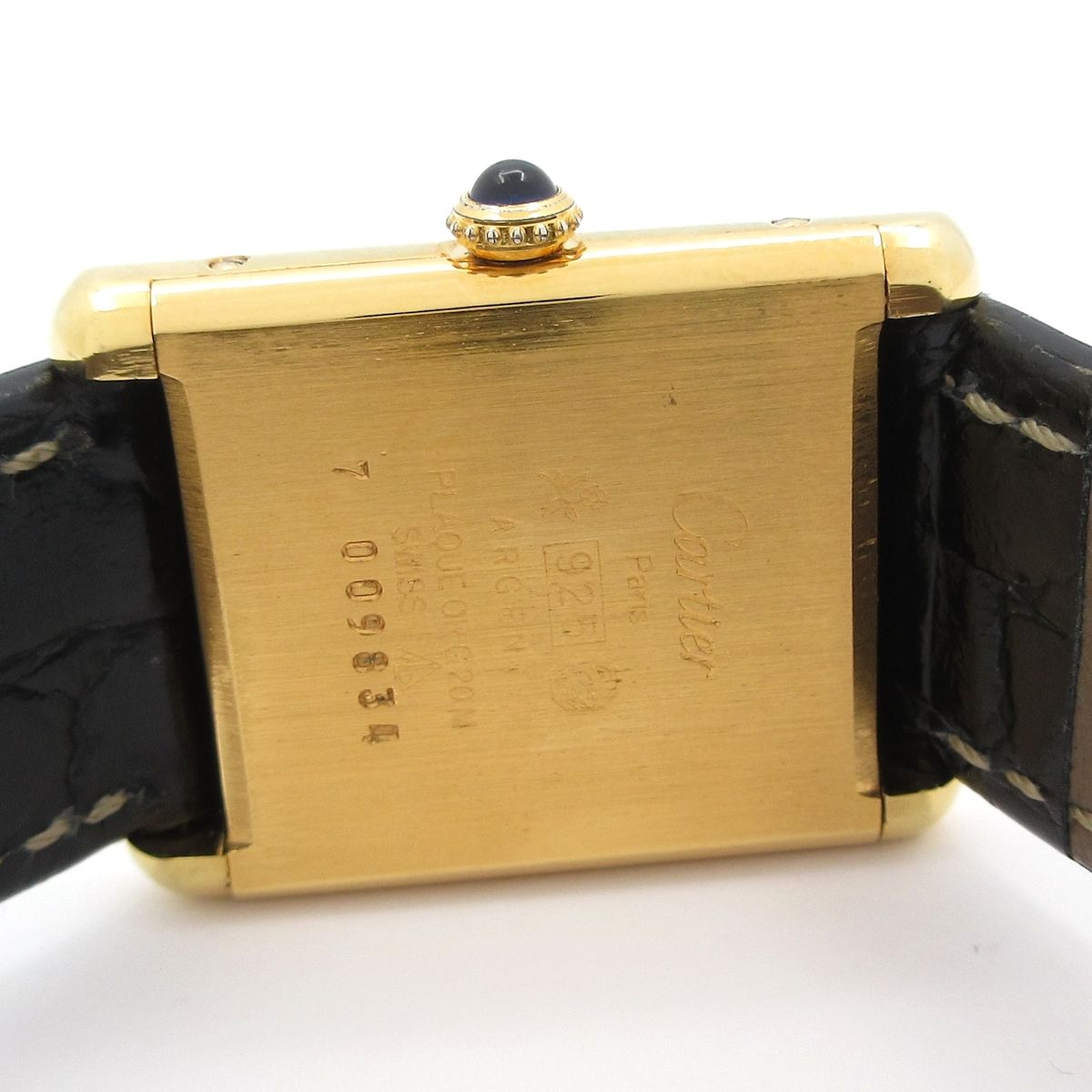 Cartier(カルティエ) 腕時計 マストタンク レディース 925/社外ベルト