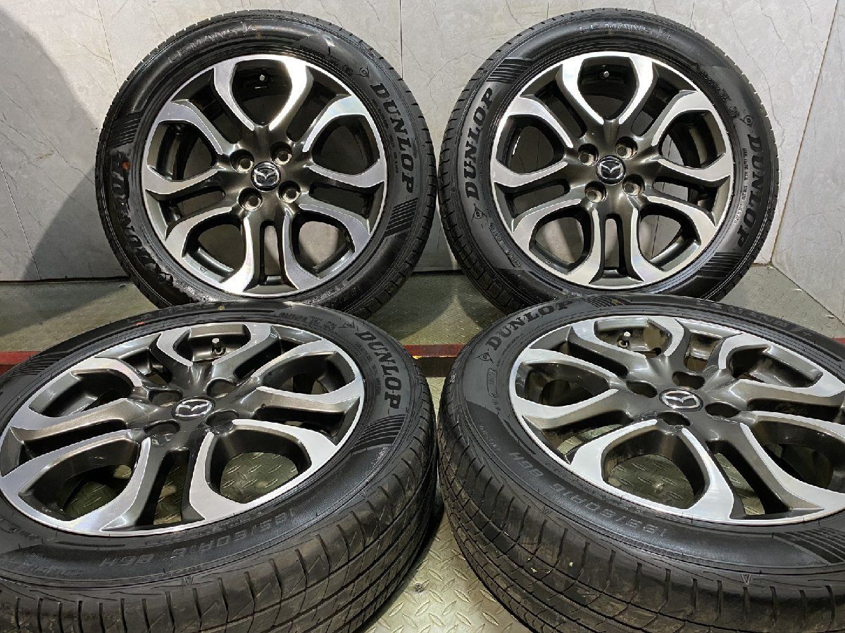 タイヤ走行短め 25年製【DUNLOP LE MANS V+ 185/60R16】夏タイヤ 