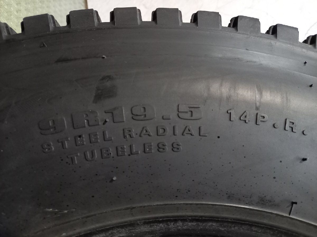 DUNLOP SP020A 9R19.5 14PR 19.5インチ マイクロバス スタッドレス 6本