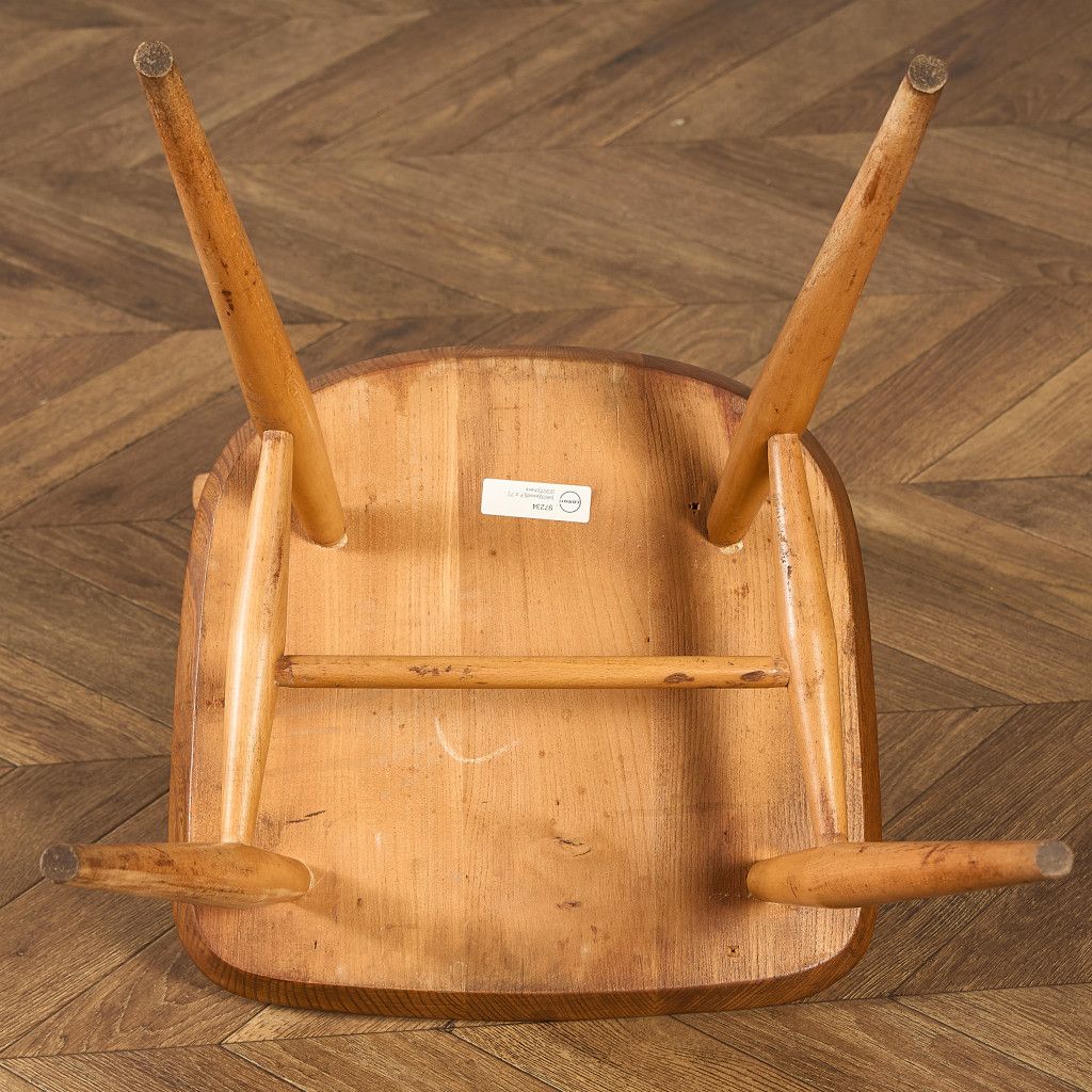 椅子・ソファ イギリス エルム アーコール ERCOL 4本 スポーク フープ 
