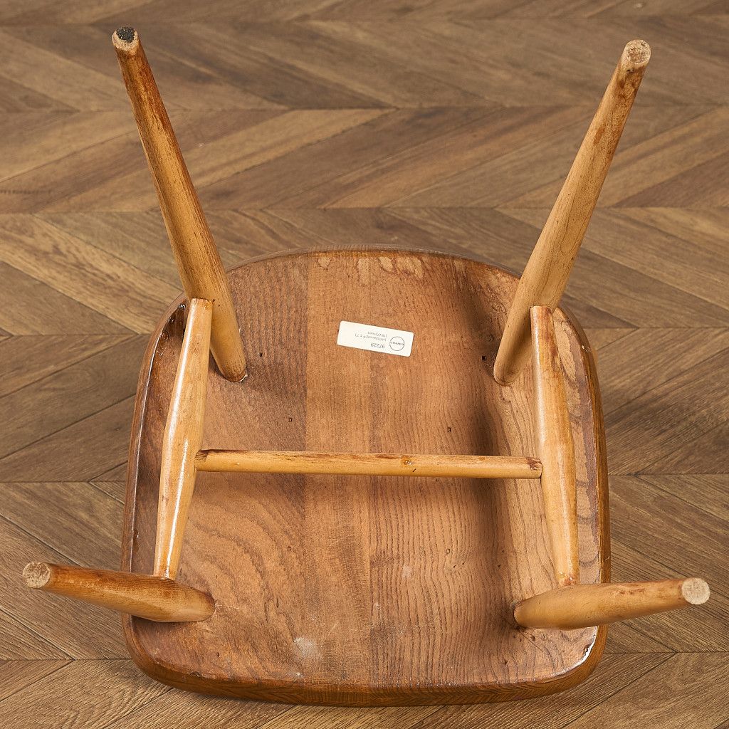 椅子・ソファ イギリス エルム アーコール ERCOL 4本 スポーク フープ 