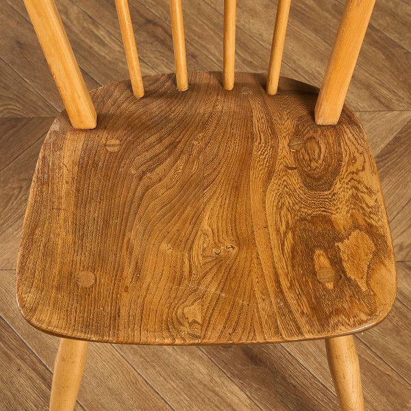 椅子・ソファ イギリス エルム アーコール ERCOL 4本 スポーク フープ 