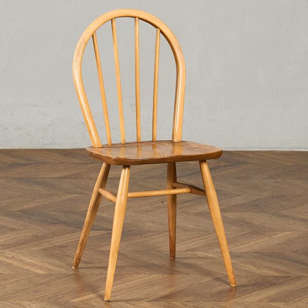 椅子・ソファ イギリス エルム アーコール ERCOL 4本 スポーク フープ 