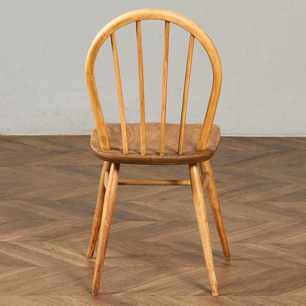 椅子・ソファ イギリス エルム アーコール ERCOL 4本 スポーク フープ 